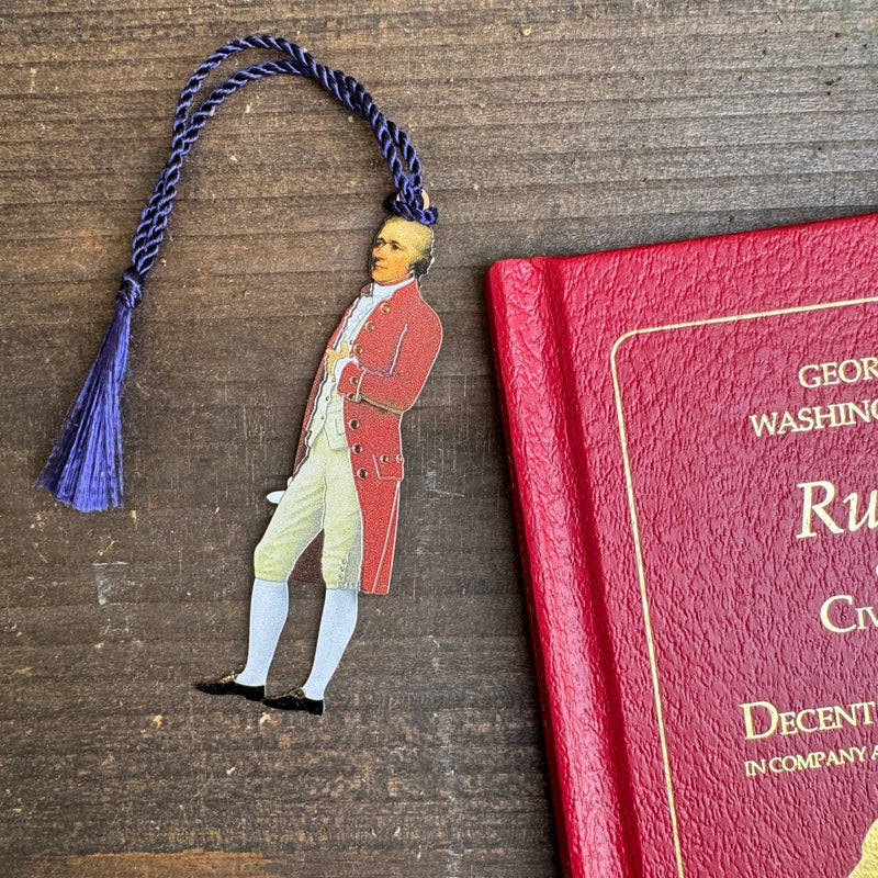 Alexander Hamilton Metal Bookmark - The Shops at Mount Vernon