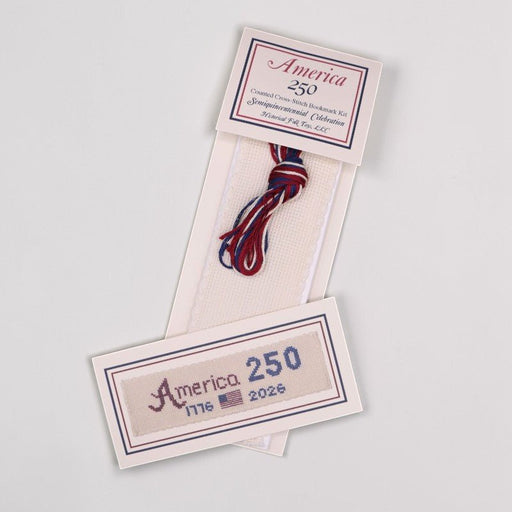America 250 Cross - Stitch Bookmark Kit - The Shops at Mount Vernon