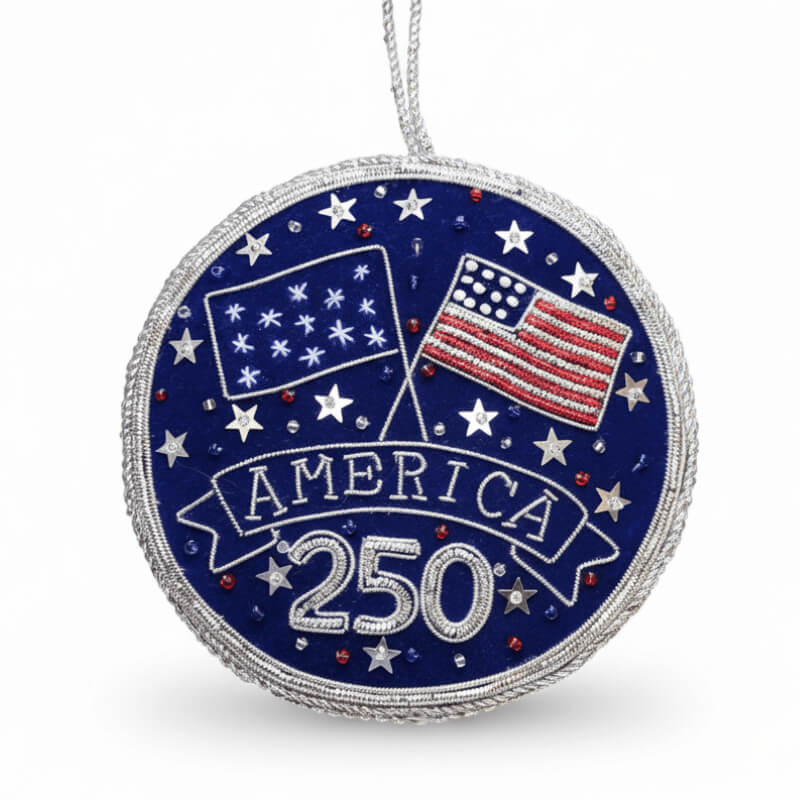 America 250 MV Ornament St. Nicolas - The Shops at Mount Vernon