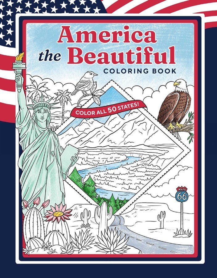 AMERICA THE BEAUTIFUL COLORING BOOK - The Shops at Mount Vernon