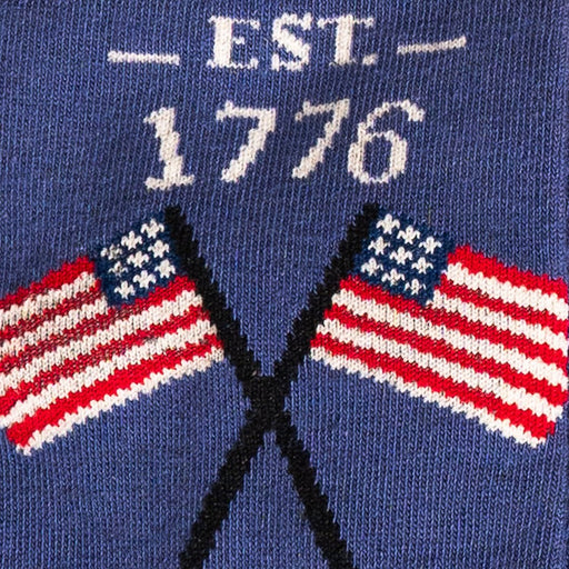 American Flag 1776 Socks - The Shops at Mount Vernon