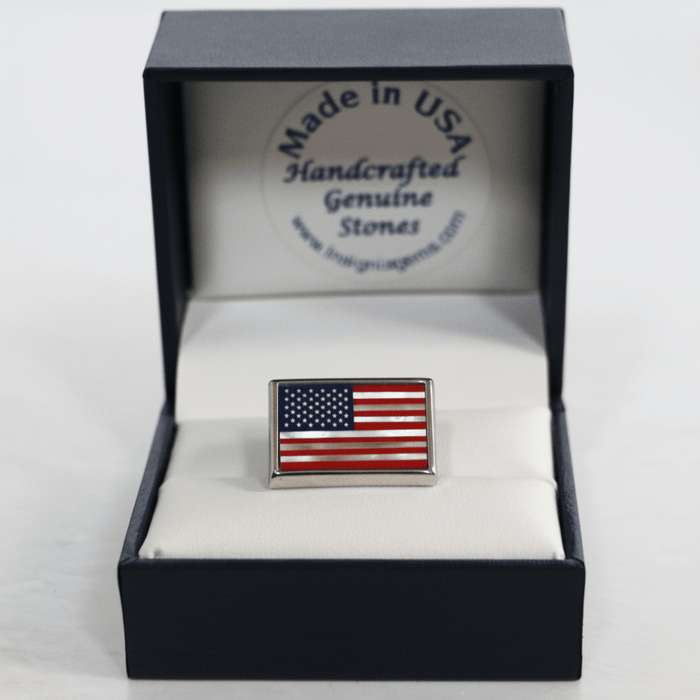 American Flag Lapel Pin - The Shops at Mount Vernon
