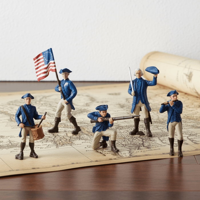 American Revolution American Soldiers Miniatures - The Shops at Mount Vernon