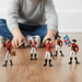 American Revolution British Soldiers Miniatures - The Shops at Mount Vernon