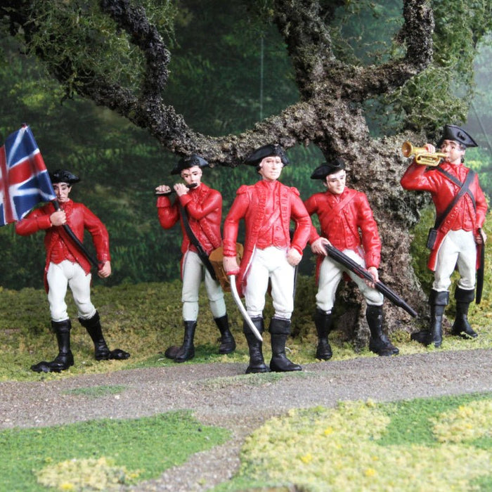 American Revolution British Soldiers Miniatures - The Shops at Mount Vernon