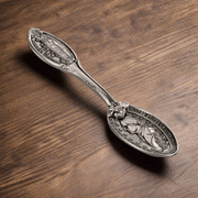 Antique Collectible Spoon - George Washington - Mount Vernon - The Shops at Mount Vernon