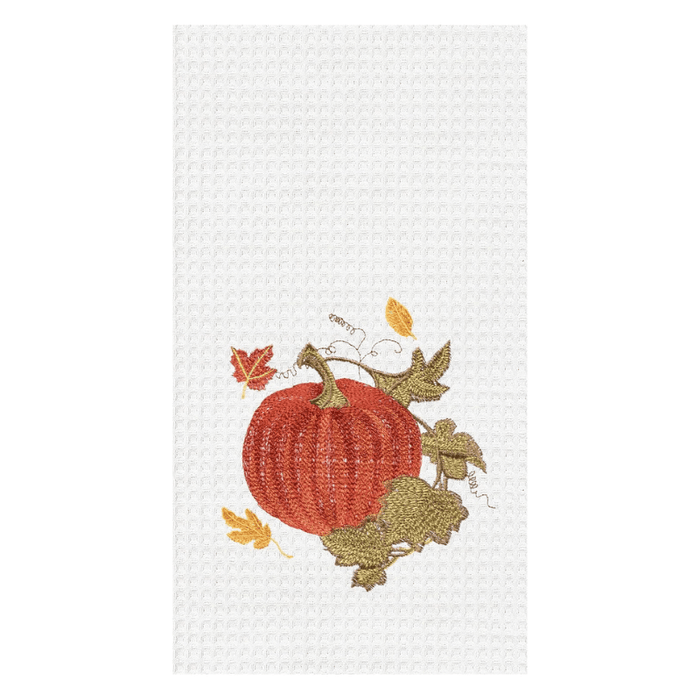 Autumn Pumpkin Flour Sack Towel - The Shops at Mount Vernon
