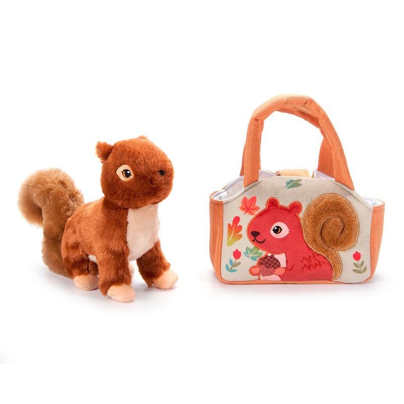 PURSE & PLUSH SQUIRREL