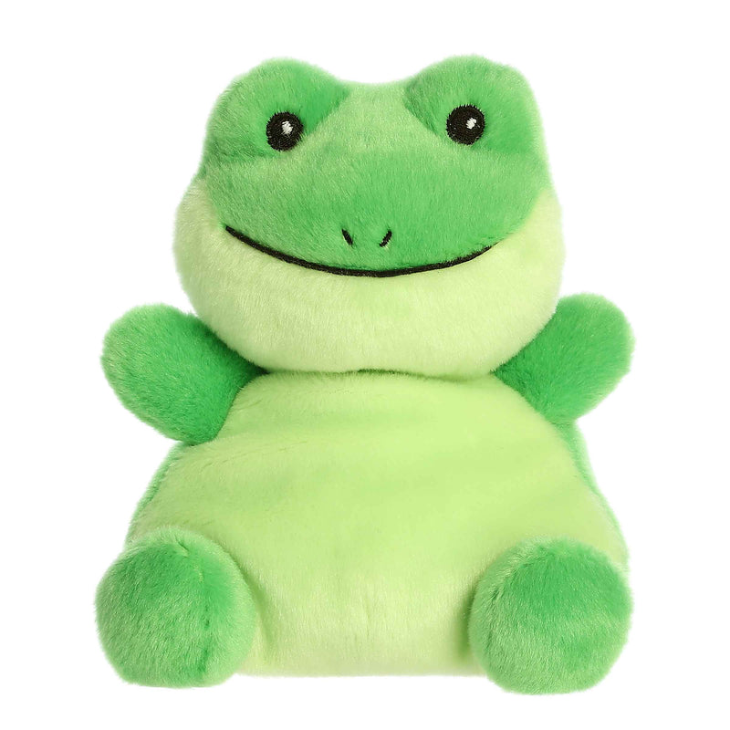 PLUSH PALM PALS 8" RIBBITS FROG