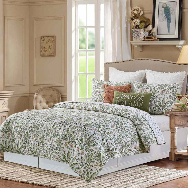 Lana Palms Quilt Set Queen