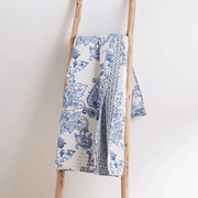 Bennett Quilted Reversible Throw - The Shops at Mount Vernon