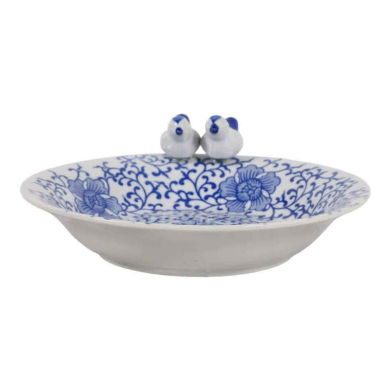 Bird Bath Chinoiserie 10x9 - The Shops at Mount Vernon