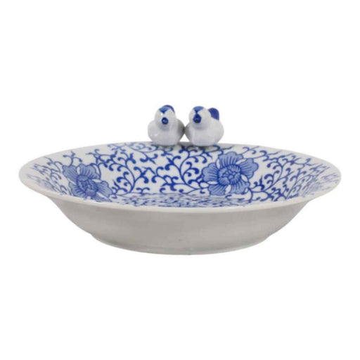 Bird Bath Chinoiserie 10x9 - The Shops at Mount Vernon
