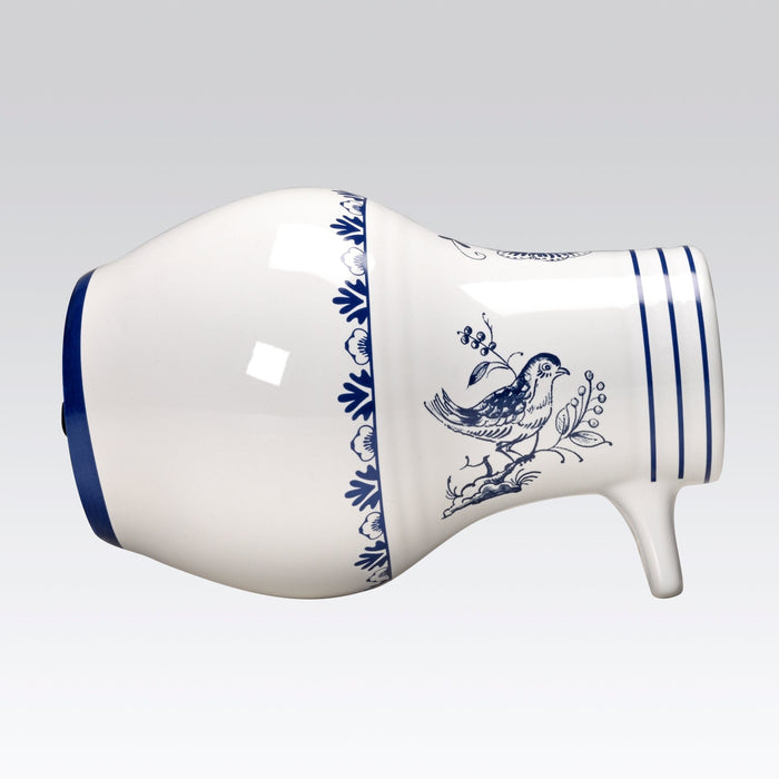 Bird Bottle - Delft Style - The Shops at Mount Vernon