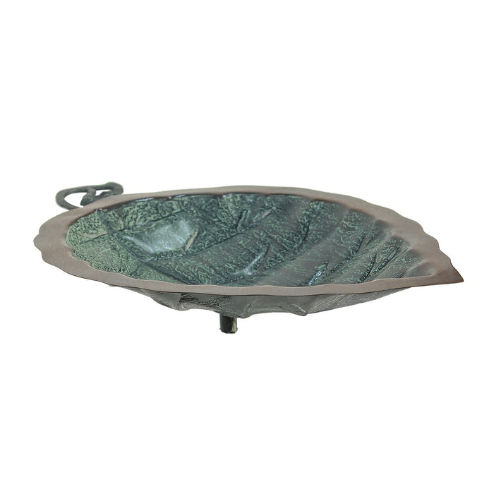 Birdbath Aspen Leaf - Stand Sold Separately - The Shops at Mount Vernon