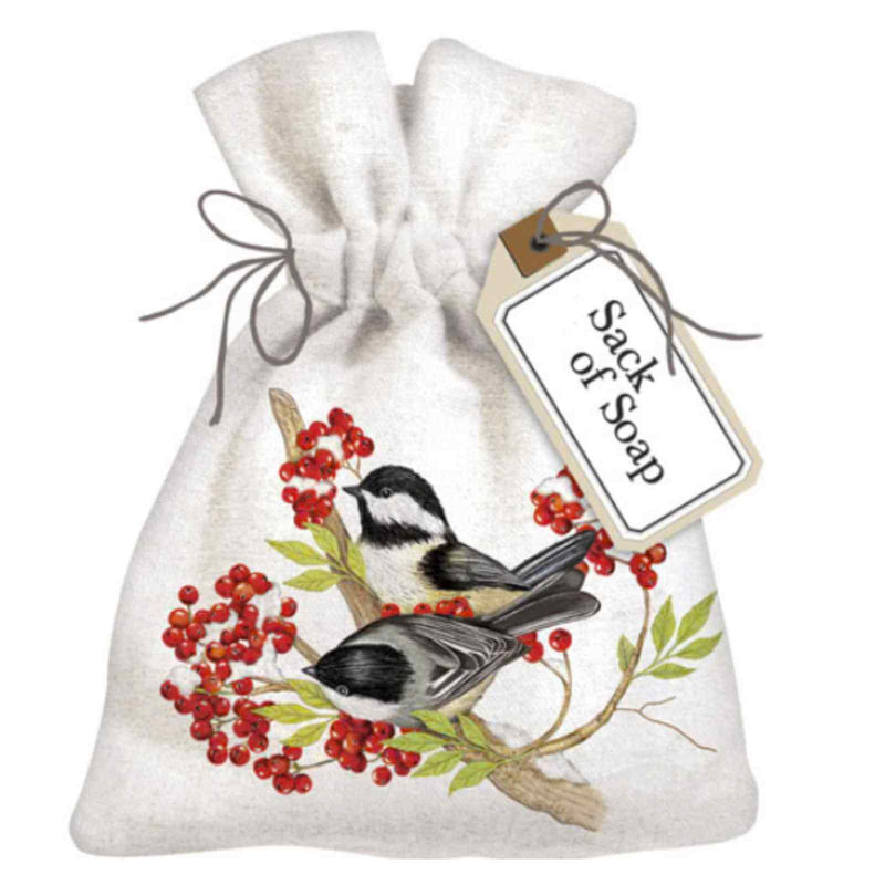 Birds Floral Sack of Soap - The Shops at Mount Vernon