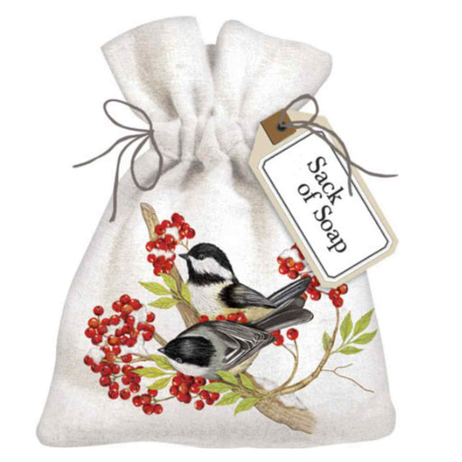 Birds Floral Sack of Soap - The Shops at Mount Vernon