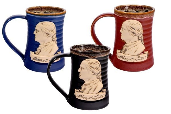 Black GW Artisan Mug - The Shops at Mount Vernon