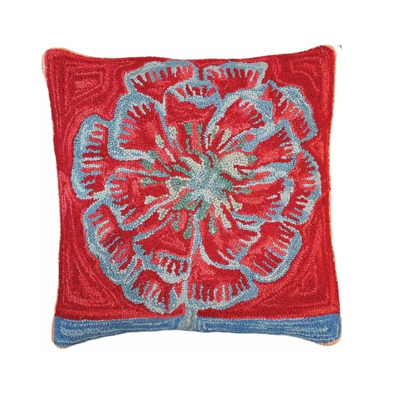 Bloomer Abstract Flower Pillow - By Michaelian Home - The Shops at Mount Vernon