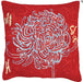 Bloomer Abstract Flower Pillow - By Michaelian Home - The Shops at Mount Vernon