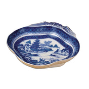 Blue Canton 8 ¼" Shell Dish by Mottahedeh - The Shops at Mount Vernon