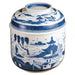 Blue Canton 9 ½" Temple Jar - The Shops at Mount Vernon