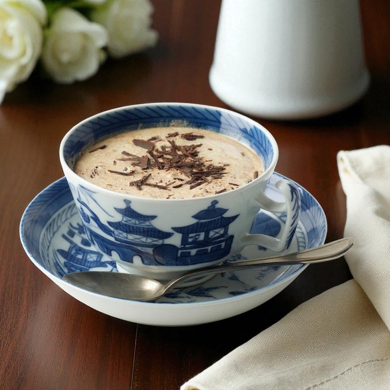 Blue Canton Cups & Saucers - The Shops at Mount Vernon