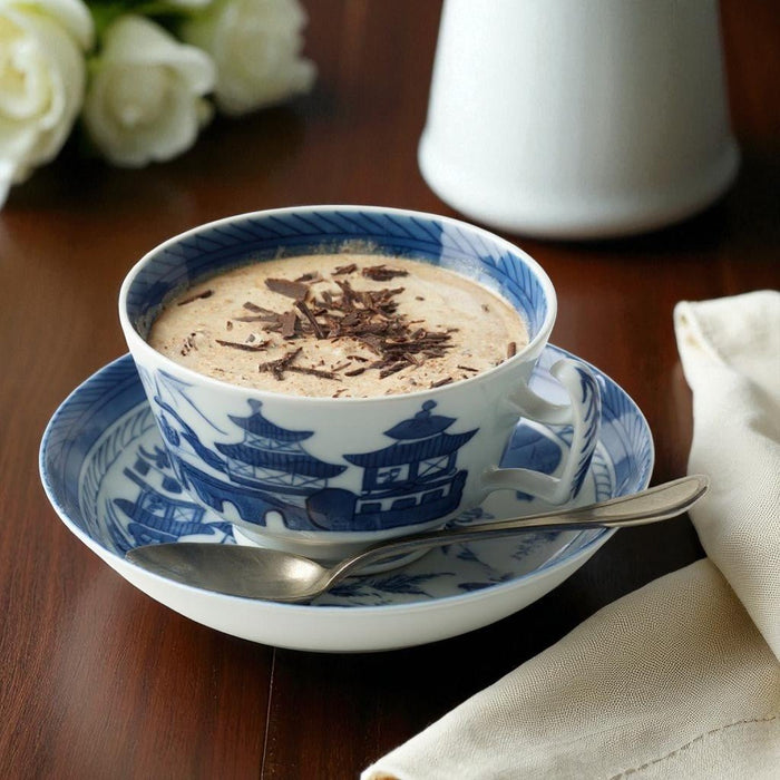 Blue Canton Cups & Saucers - The Shops at Mount Vernon