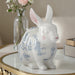 Blue & White Easter Bunny - The Shops at Mount Vernon