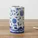 Blue & White Floral Pencil Holder - The Shops at Mount Vernon