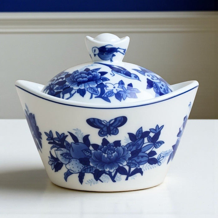 Blue & White Ingot Box - The Shops at Mount Vernon