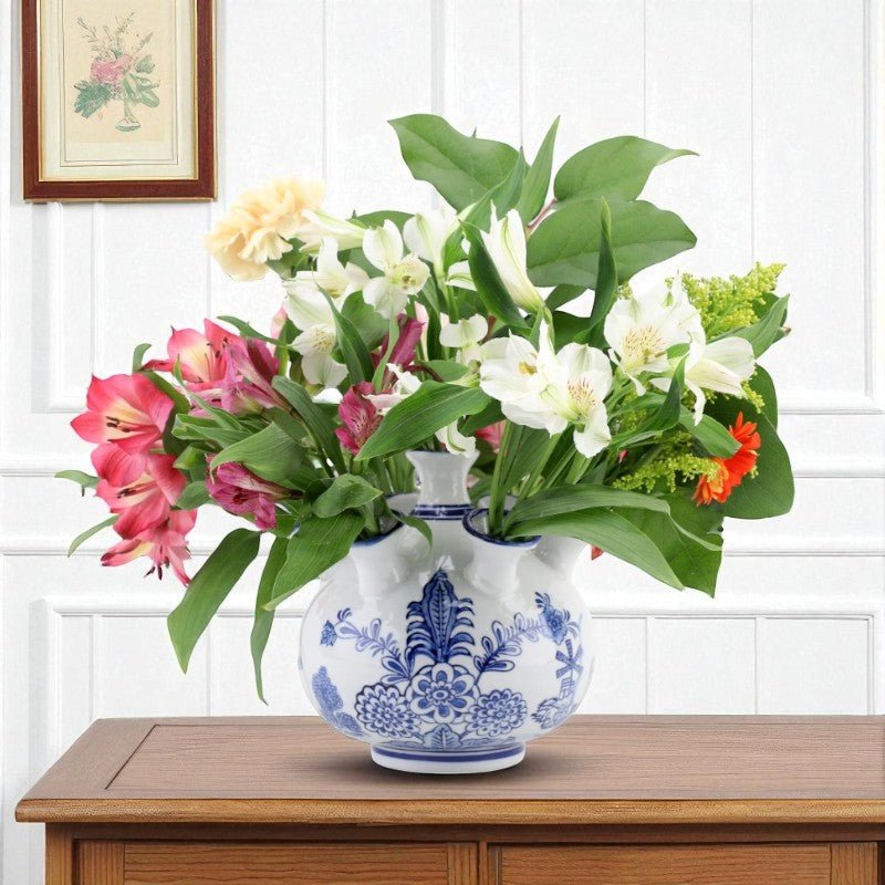 Blue & White Vase – Assorted Sizes - The Shops at Mount Vernon