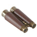 Brass and Brown Vegan Leather Binoculars - The Shops at Mount Vernon