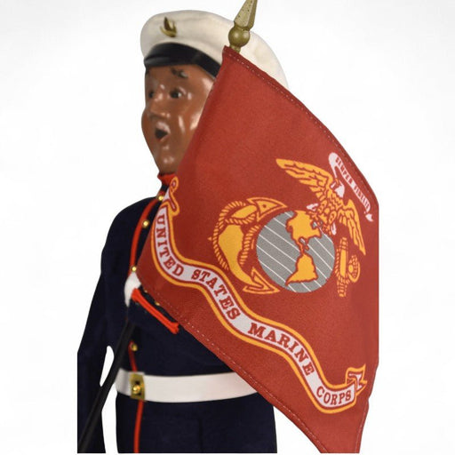Byers’ Choice African American Marine Man Caroler – Military Collection - The Shops at Mount Vernon