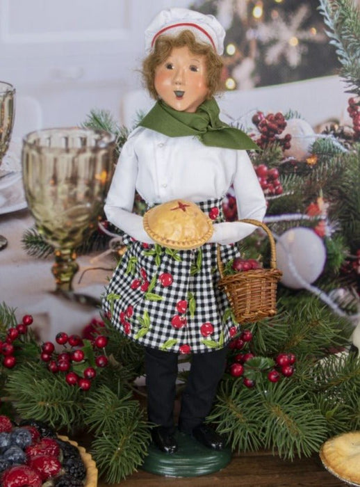 Byers Choice Baker Cherry Pie Caroler - The Shops at Mount Vernon