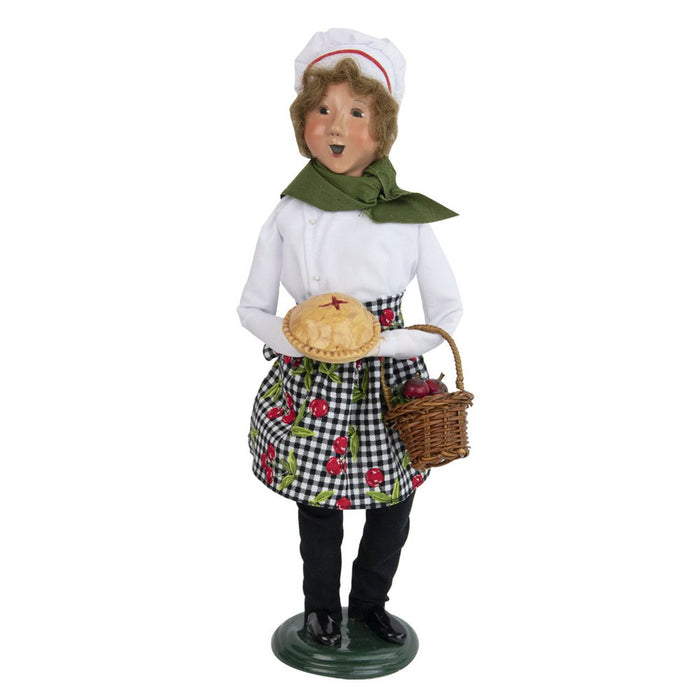 Byers Choice Baker Cherry Pie Caroler - The Shops at Mount Vernon