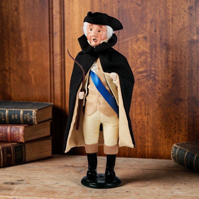 Byers’ Choice George Washington Cape Caroler - The Shops at Mount Vernon