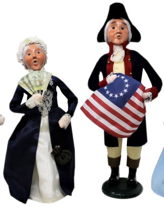 Byers' Choice George Washington with Flag Caroler - The Shops at Mount Vernon