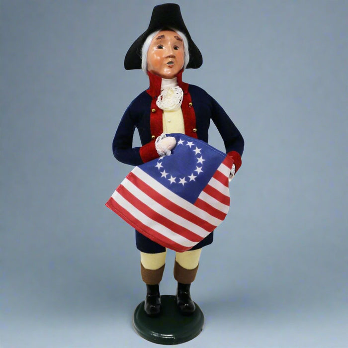 Byers' Choice George Washington with Flag Caroler - The Shops at Mount Vernon