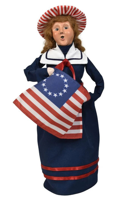 Byers’ Choice Lady Liberty Caroler - America 250 - The Shops at Mount Vernon