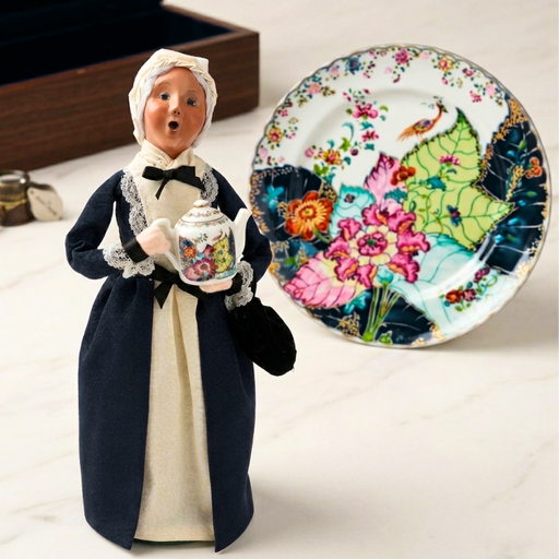 Byers' Choice Martha in Navy Caroler - The Shops at Mount Vernon