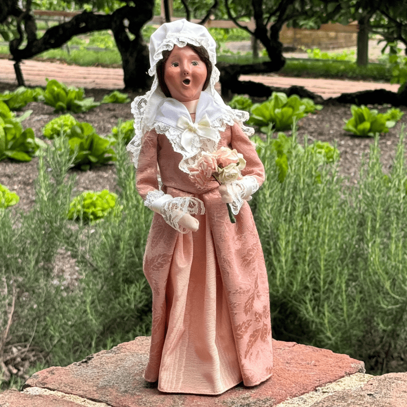 Byers Choice Martha Washington Inaugural Caroler - The Shops at Mount Vernon