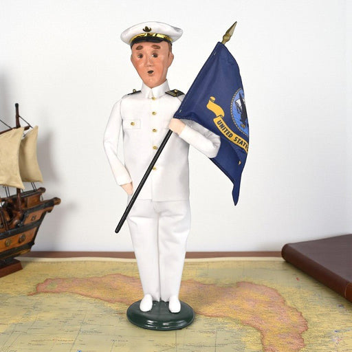 Byers’ Choice Navy Man Caroler – Military Collection - The Shops at Mount Vernon