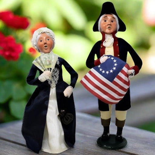Byers Choice Patriotic George and Martha - The Shops at Mount Vernon