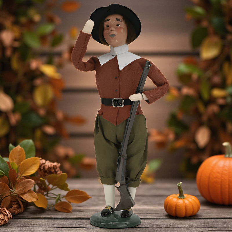 Byers' Choice Pilgrim Man Caroler - The Shops at Mount Vernon