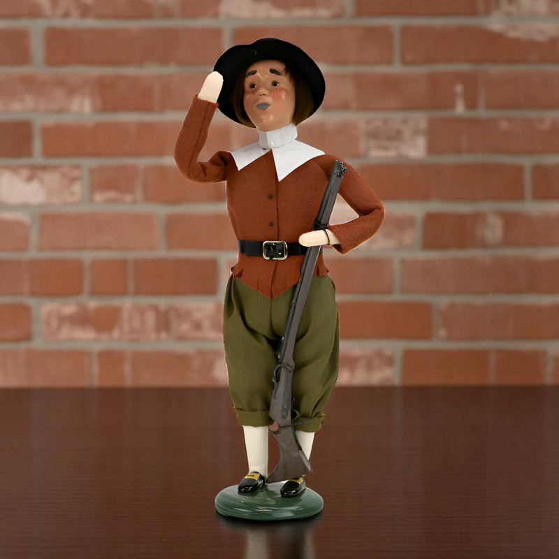 Byers' Choice Pilgrim Man Caroler - The Shops at Mount Vernon