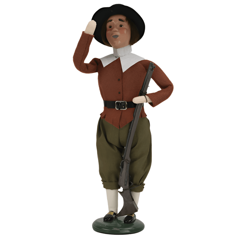 Byers' Choice Pilgrim Man Caroler - The Shops at Mount Vernon