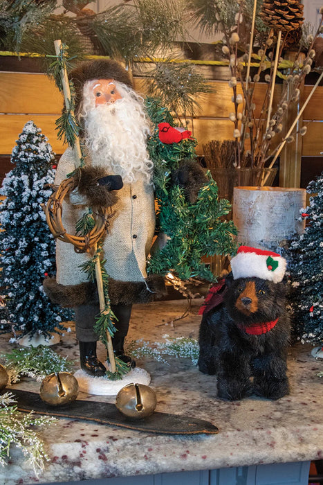 Byers’ Choice Rustic Santa Caroler - The Shops at Mount Vernon
