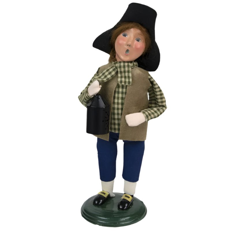 Byers' Choice Shopping Boy Caroler - The Shops at Mount Vernon