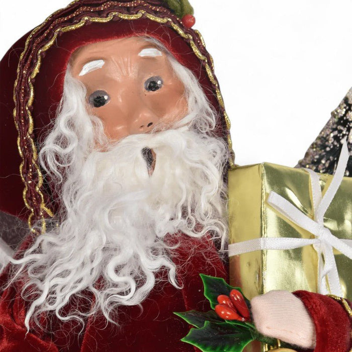 Byers’ Choice Sleigh Santa with Reindeer Caroler - The Shops at Mount Vernon